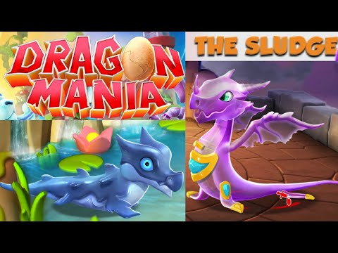 Dragon Mania Legends PC Walkthrough Part 46 - Heroic Sludge Boss Battle + Mercury Dragon!