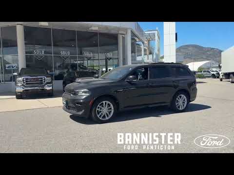 2025 Dodge Durango R/T AWD in Black for sale at Bannister Ford Penticton in Penticton, BC