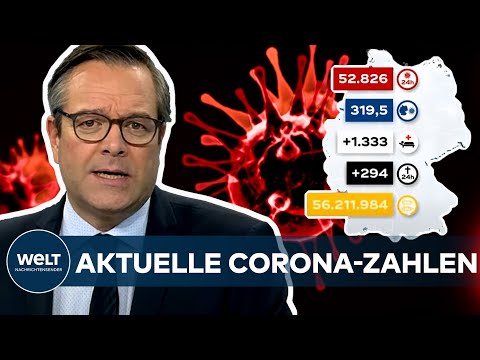 AKTUELLE CORONA-ZAHLEN: Neuinfektionen! Inzidenz! Rki meldet neue Covid19-Höchstwerte I WELT News