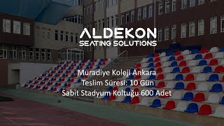 Muradiye Koleji Ankara | Sabit Stadyum Koltuğu 600 Adet