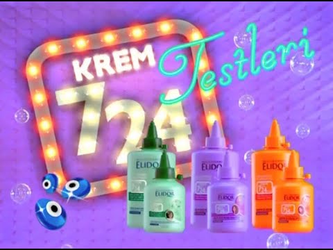 Elidor Hydra-Protein'li Krem 7/24 "7/24 Cream Test" (v.B) 20s - Türkiye, 2004