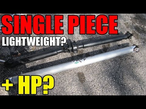 G35 Coupe Z1 Motorsports Aluminum Single Piece Driveshaft Installation and Review