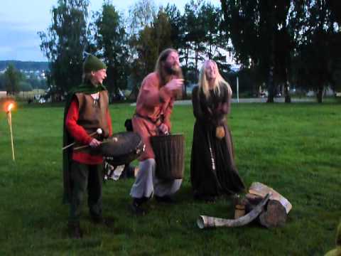 Skvalthr - Eirik Jarl played at Lillestrøm viking market, August 2012