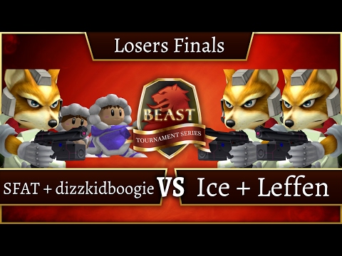 BEAST 7 - SFAT + dizzkidboogie Vs. Ice + Leffen - Losers Finals - Doubles