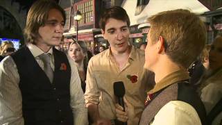 Оливер и Джеймс Фелпс: интервью на премьере