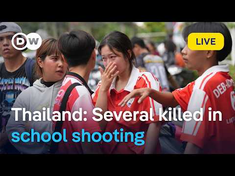 Deadly school shooting shocks Thailand | DW News