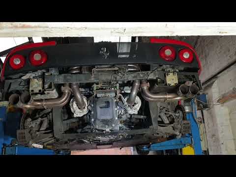 Ferrari 360 Spider 3.5L, Engine Oil, Oil Filter, And Air Filter Replacement