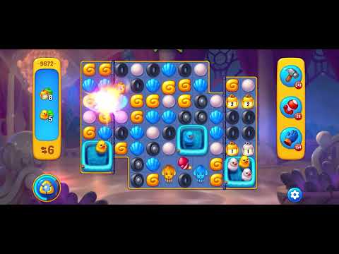 Fishdom level 9672 no boosters フィッシュダム ノーマル