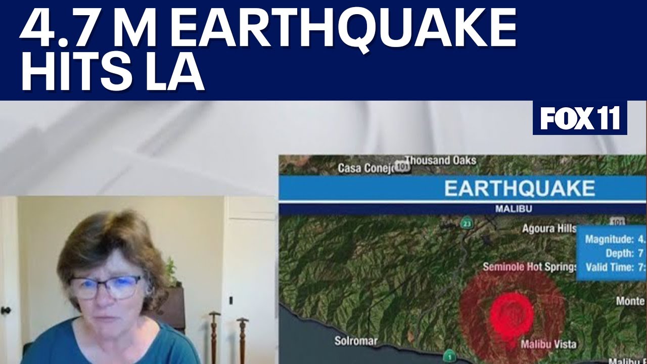 Earthquake update from Seismologist Dr. Lucy Jones