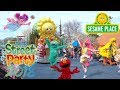 Sesame Street Neighborhood Street Party Parade At Sesame Place