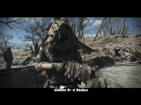 Ghillie mod redux - Fallout 4 mod| ScavengingGamer