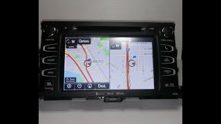 14 15 16 17 18 19 TOYOTA JBL NAVIGATION RADIO HIGHLANDER touch-screen replacement