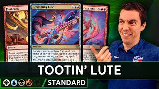 🎵 Rootin', Tootin', Ready For Lute-in'? 🎵 - ⚪🔵⚫🔴 - Four Color Lute - Standard