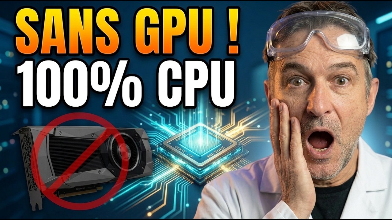 L'IA sur CPU et sans GPU, avec Openvino