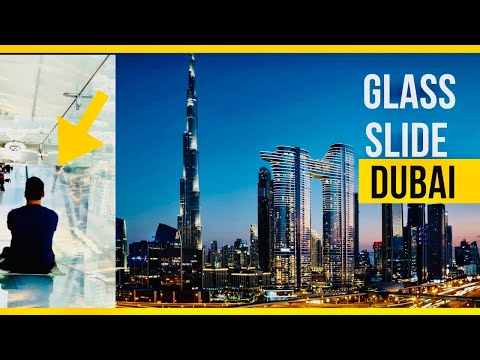 Glass Slide In Dubai | Glass Walk Dubai | Sky view Dubai | Burj khalifa view | The Observatory