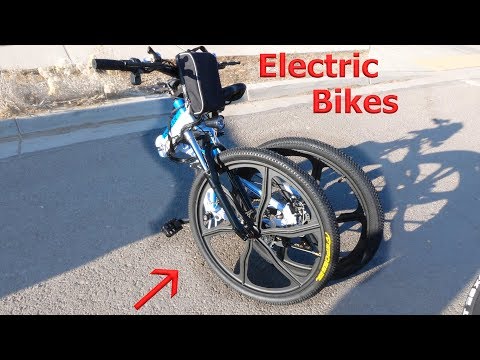 This Electric Bike FOLDS in HALF?! Testing a new off road beast.