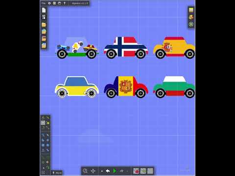 Europe Tournament Choosing Part 1 | Country Cars | Algodoo | World Tournament Season 1