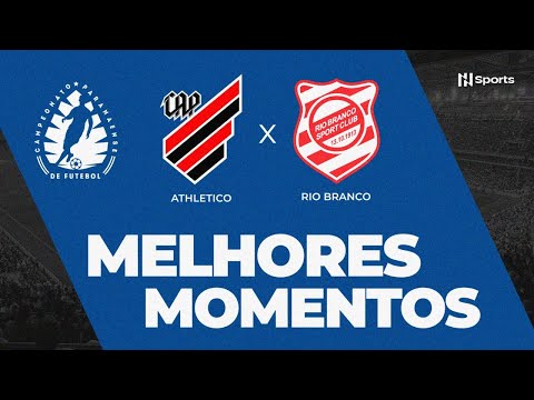 Gols e lances de Athletico Paranaense x Rio Branco-PR