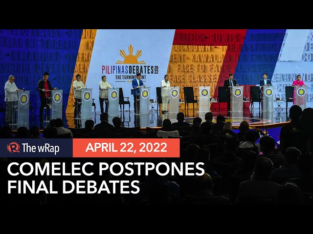 Comelec postpones final debates amid contractor’s P14-M Sofitel debt