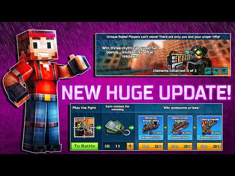 Pixel Gun 3D - NEW HUGE UPDATE 14.0.0 (NEW WEAPONS / EVENT / MODE / MENU)