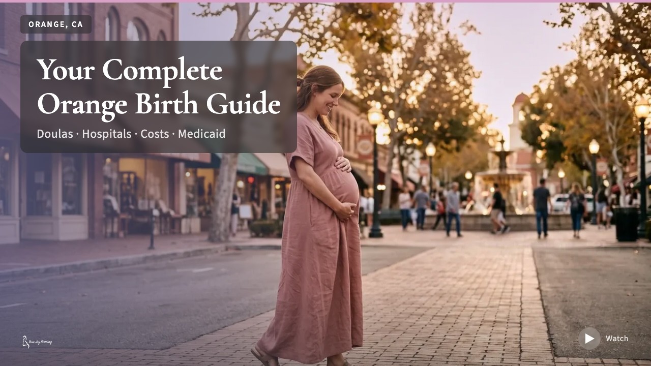Orange Doula & Birth Plan Guide press play to watch