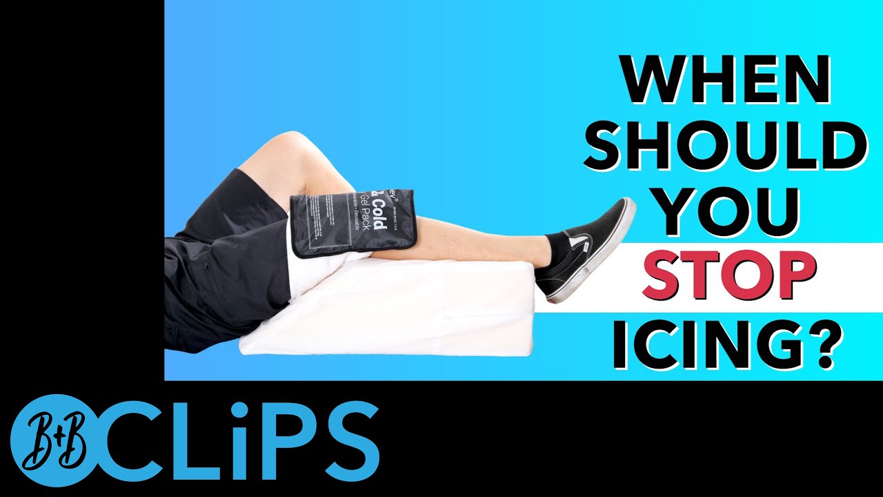 Should You STOP ICING? Are You Delaying Healing? (B&B Clips)
