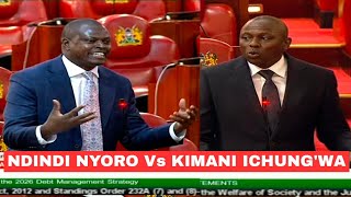 STOP MISLEADING KENYANS TO LOOK GOOD ON CAMERA! Ichungwa throttles Ndindi Nyoro lectures on Debts,.