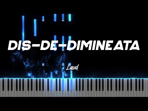 Dis-de-dimineata - Laud - Instrumental Pian - Negativ Pian - Tutorial - #415