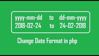 How to change date format in php (yyyymmdd to ddmmyyyy)
