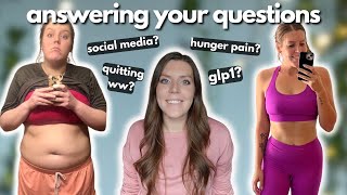 Answering Your Questions | Social Media, Weight Loss, Leaving WW? & More! | Weight Loss Q&A