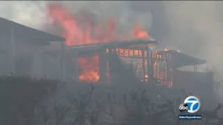 Flames engulf semi-rural San Diego area amid Lilac Fire | ABC7