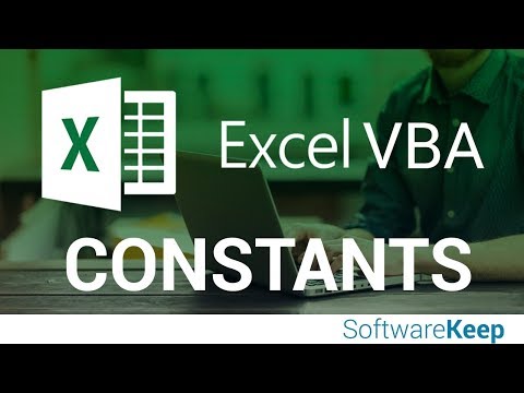 VBA Constants - VBA Excel Tutorial
