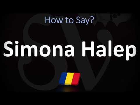 How to Pronounce Simona Halep? (CORRECTLY)