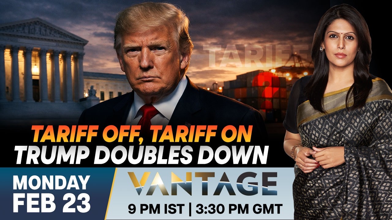 LIVE: Trump Imposes 15% Tariffs Despite Supreme Court Verdict | Vantage with Palki Sharma