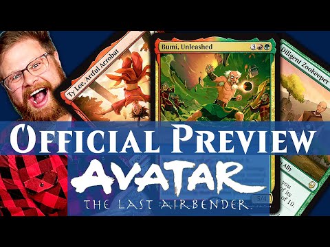 Official Avatar Preview Cards