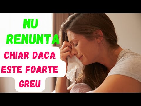 NU RENUNTA!!! INCREDE-TE IN DUMNEZEU cand esti incercat! Mesaj de incurajare! Motivational crestin!