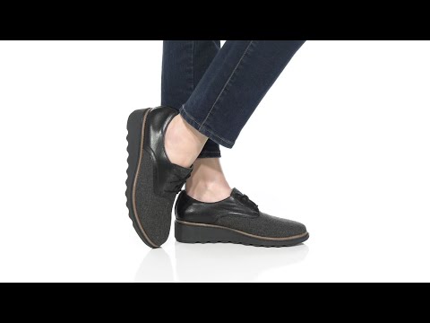 Sharon crystal wedge oxford best sale