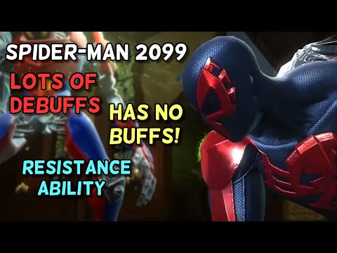Spidey 2099 Champ Spotlight | Lots of Utility, Lots of Debuff Damage,  has No Buffs & Power Control
