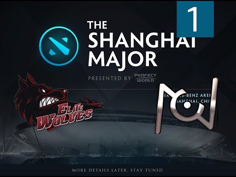 E. Wolves vs Infamous (Ex-Unknown) Open qualifiers Game 1 The Shangai Major