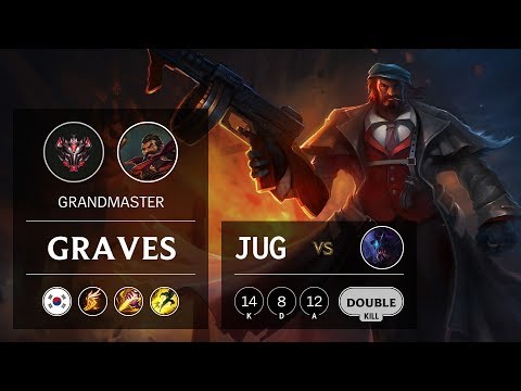 Graves Jungle vs Rek'Sai - KR Grandmaster Patch 9.8