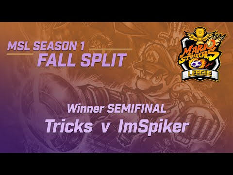 Tricks vs ImSpiker | MSL Season 1 - Fall Split | Winner Semi-Final - Mario Strikers Charged