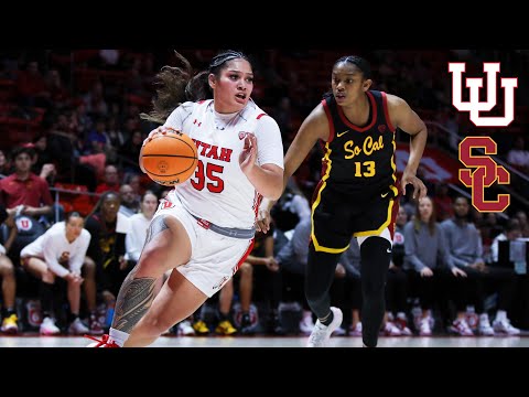 No. 9 Utah Beats USC 83-73! | HIGHLIGHTS