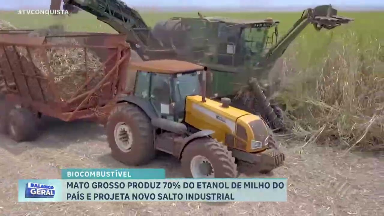 Mato Grosso lidera etanol de milho com 70% da produção nacional