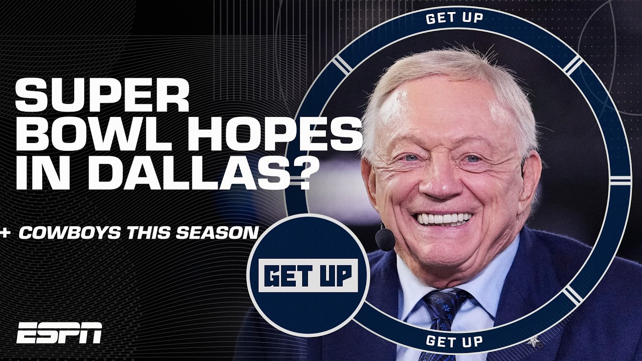 Can the Cowboys compete with the RAMS in the NFC? Get Up weighs in on expectations for Dallas 🏈