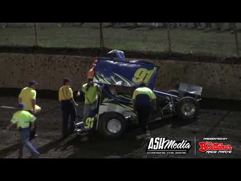Sprintcars: Luca Cox Rollover - Toowoomba Speedbowl [2014 Premium Highlight]