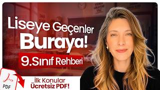 9. Sınıf Rehberi I Liseye Geçenlerin En Çok Merak Ettiği Sorular I Ücr