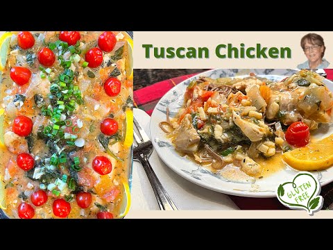 How To Make Pollo Alla Toscana l Tuscan Chicken l Gluten Free l Collaboration