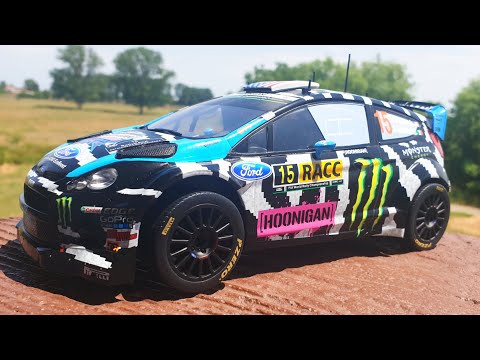 Ford Fiesta RS WRC Nr.15 Rally Catalunya 2014 Ken Block 1/18