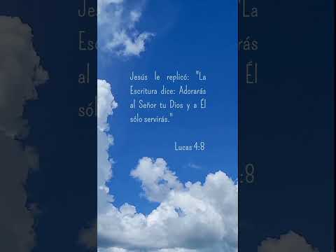 LUCAS 4:8 #lospasajesdelabiblia #biblia #lucas