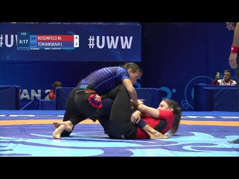 Round 2 Women's GP No-Gi - 64 kg: M. ROSENFELD (ISR) v. I. TORIANSKAIA (RUS)